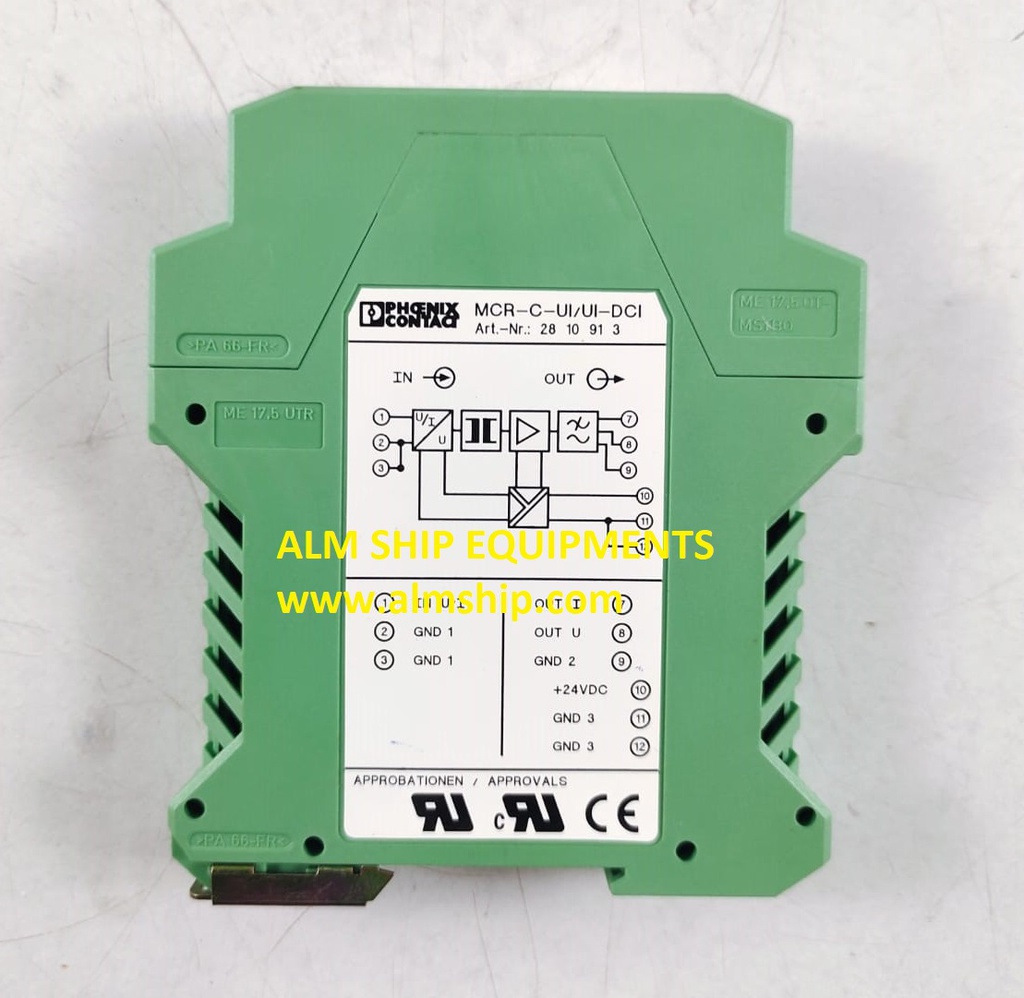 PHOENIX CONTACT MCRCUI/UIDCI ISOLATION AMPLIFIER / CONVERTER